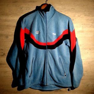 Vintage FILA US Open Fleece Jacket. Perfect Condition!